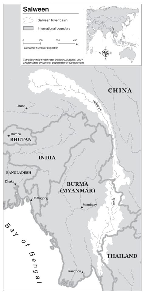 Salween River Basin | Program in Water Conflict Management and ...