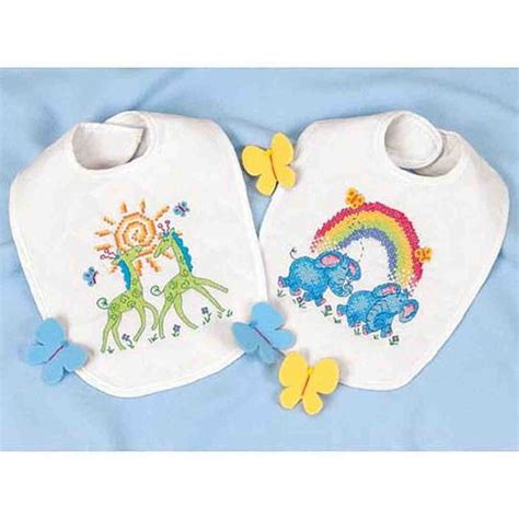 Dimensions | Cross Stitch | Bib Kit | Noah's Ark | Baby Gift