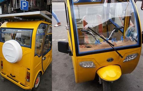 Checkout This Solar-Powered Keke Napep Spotted In Yaba, Lagos. - AUTOJOSH