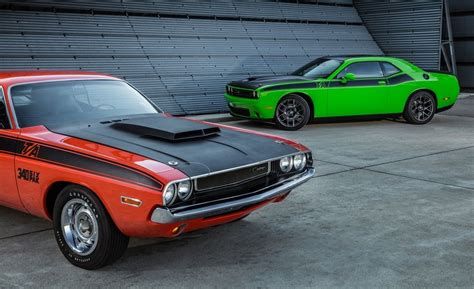 Dodge Challengert T/A 2018 en México con modelo de 1970 y su frontal ...