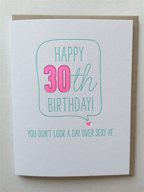 The Best Funny 30th Birthday Cards - Home, Family, Style and Art Ideas