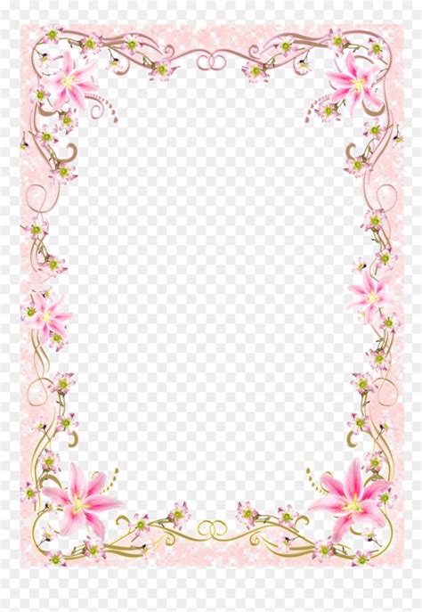 Flower Border Designs Free - Jaleada Mapanfu