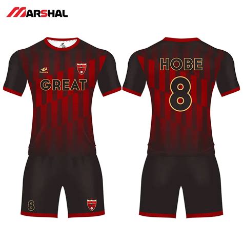 Customized kids football jerseys shirt maker design any logo with ...