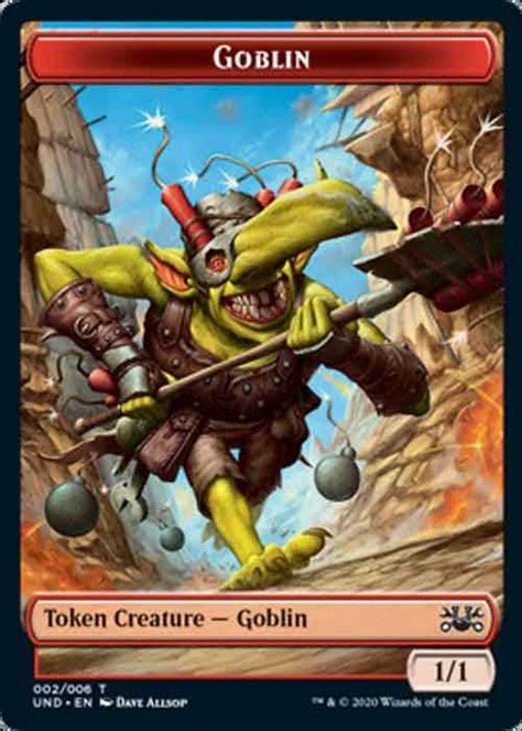 1/1 Red Goblin Creature Token | MTG.onl Tokens