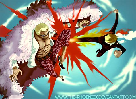 Luffy vs Doflamingo Wallpaper - WallpaperSafari