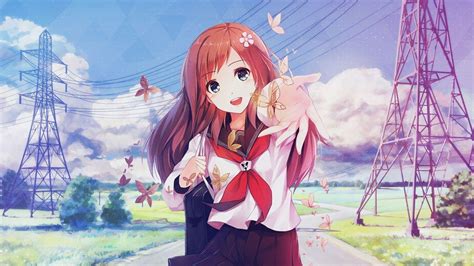 Happy Anime Woman Wallpapers - Top Free Happy Anime Woman Backgrounds ...