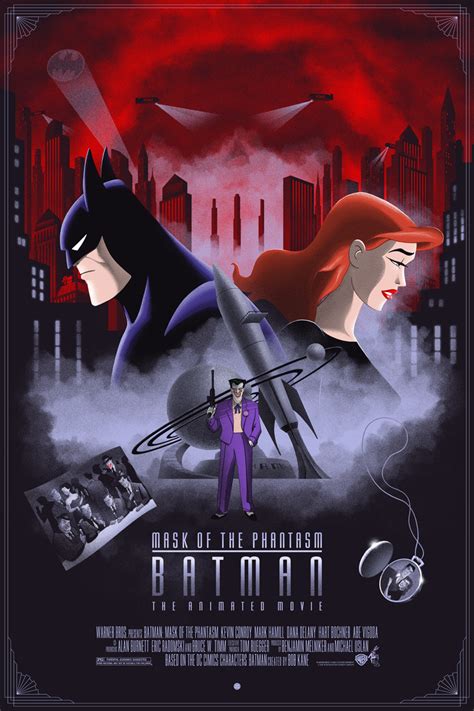 Batman: Mask of the Phantasm poster by Marko Manev : r/batman