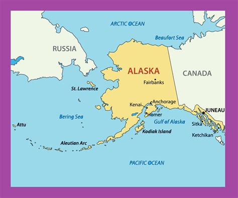 Printable Map Of Alaska With Cities And Towns - City Subway Map