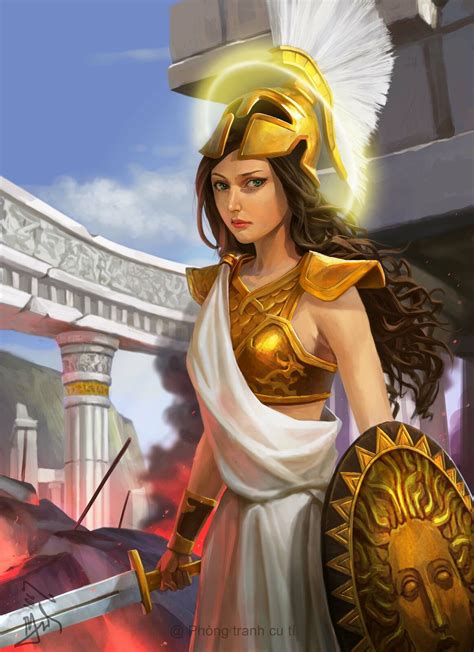 Athena, Duy Anh Do on ArtStation at https://www.artstation.com/artwork ...