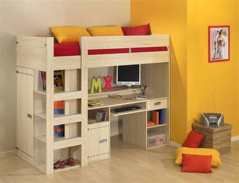 Bunk Bed With Bed And Desk Underneath at John Mills blog