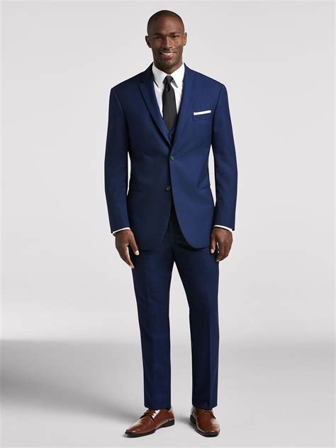 Blue Wedding Suit by Calvin Klein | Suit Rental | Moores Clothing