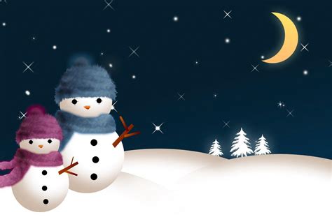 Christmas Snowman Wallpapers - Wallpaper Cave