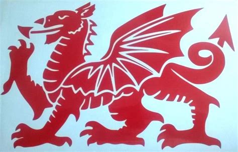 Welsh Dragon Decal Sticker Vinyl Car Bonnet Side Sticker Decal - Etsy