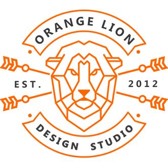 Orange Lion Logo - LogoDix