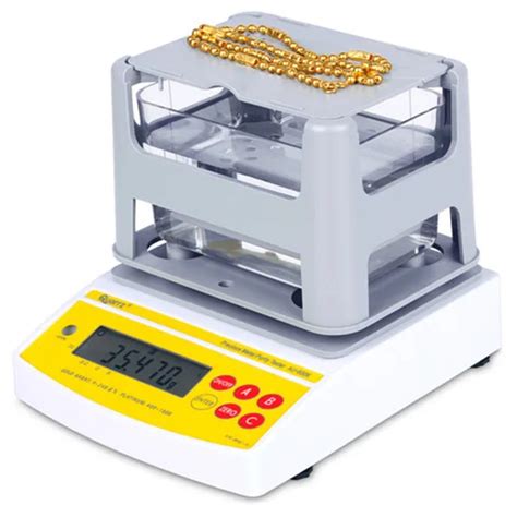 AU 3000K Digital Electronic Gold Pure Testing Machine , Gold Purity ...