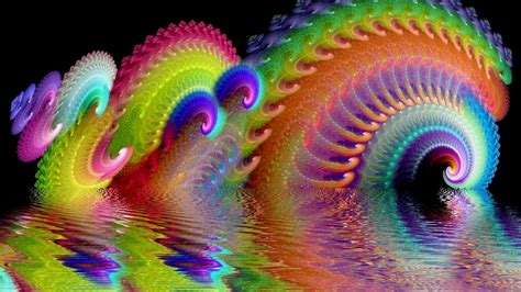 Psychedelic 3D Fractal Digital Art HD Trippy Wallpapers | HD Wallpapers ...