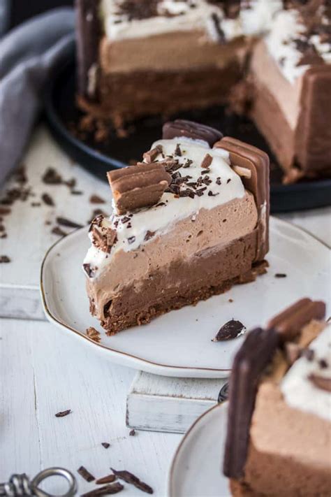 No Bake Tim Tam Cheesecake - Sugar Salt Magic