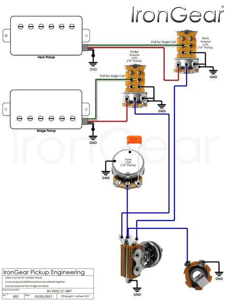 Guitar 3 Way Toggle Switch Wiring Diagram