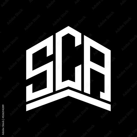 SCA letter logo design.SCA creative initials monogram vector letter ...