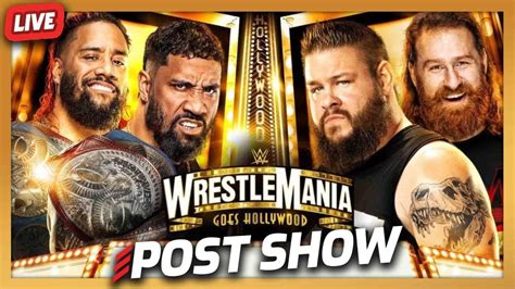 WrestleMania 39 Night 1 POST Show | Review, Highlights & Results - YouTube