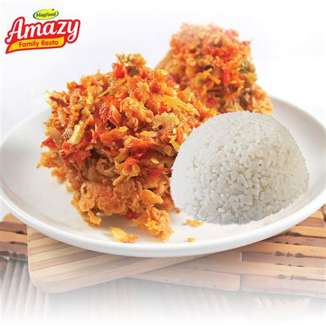 AMAZY AYAM GEPREK CRISPY | Magfood-amazy