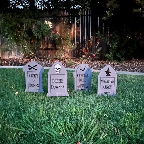 Halloween Gravestone - Etsy