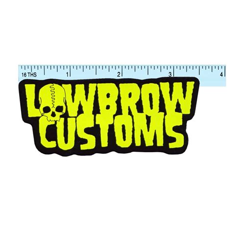 Lowbrow Customs Logo Sticker