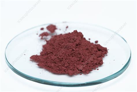 Copper (I) Oxide - Stock Image - C028/0884 - Science Photo Library