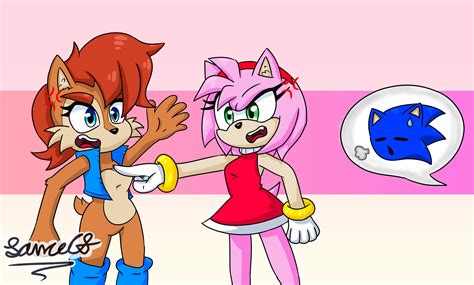 Amy And Sally by LanceCS on DeviantArt