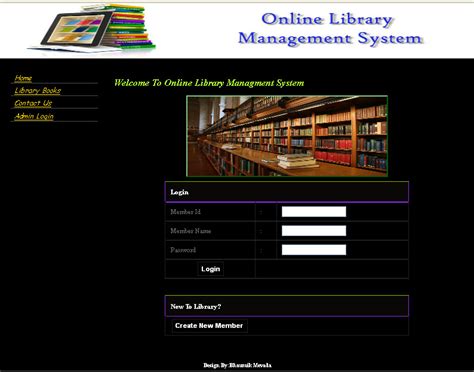 ONLINE LIBRARY MANAGEMENT SYSTEM IN ASP.NET | Bhaumik Mevada