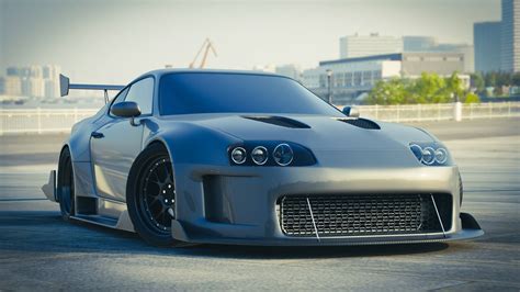 Toyota Supra MK4 Tuned - 3D Model by Naudaff3D