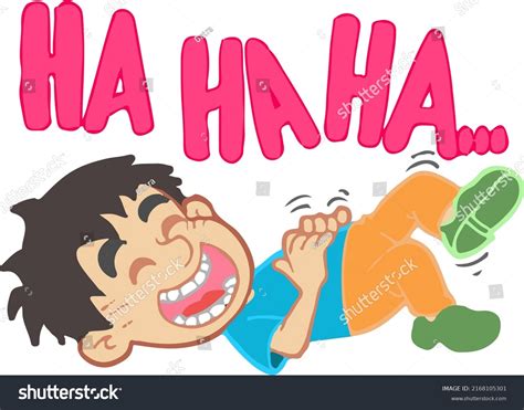 Laughing Boy Mocking Vector Sketch Cartoon Stock Vector (Royalty Free ...