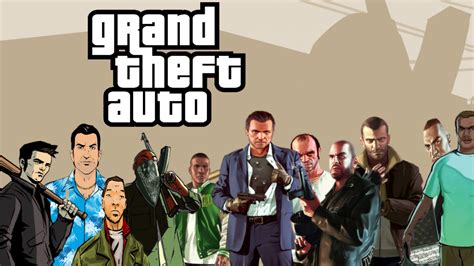 All Gta Main Characters