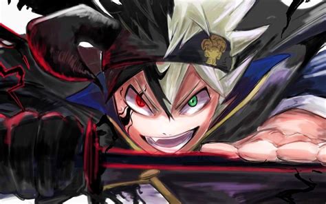 Download wallpapers Asta, sword, Black Clover, darkness, manga, Black ...