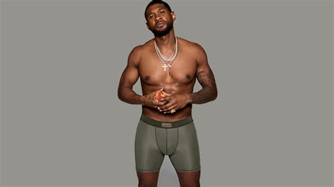 Usher Strips Down in Skims Campaign, Announces Exclusive Album Release