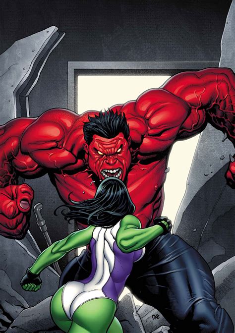 Red Hulk vs She Hulk | DReager1's Blog