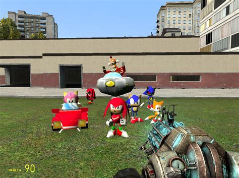 Sonic R in Garry's Mod (GMod) by Dielol0000 on DeviantArt