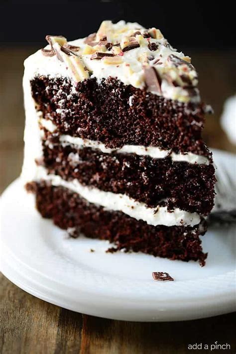 Peppermint Chocolate Cake Recipe - Add a Pinch