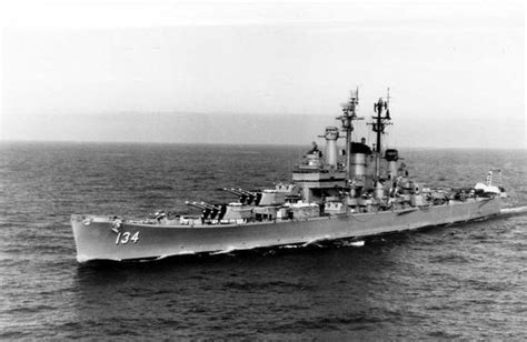 USS Des Moines (CA-134) was the lead ship of her class of US Navy heavy ...