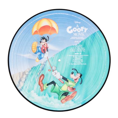 A Goofy Original Movie Soundtrack Picture Vinyl LP Album – Vinceron