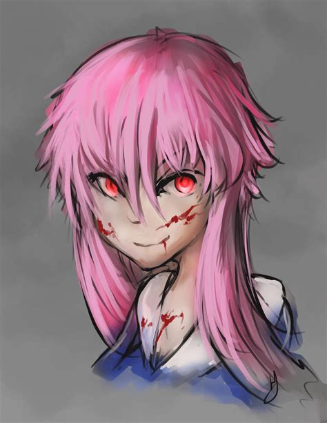 Yuno Gasai fan art by Hamzilla15 on DeviantArt