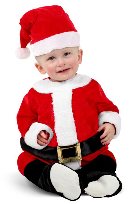 Festive Baby Santa Infant Costume - PureCostumes.com