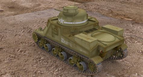 M3 lee tank 3D model - TurboSquid 1228924