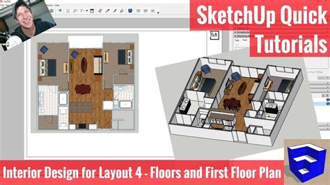 In part 4 of my series on modeling for #interiordesign in @SketchUp, we ...