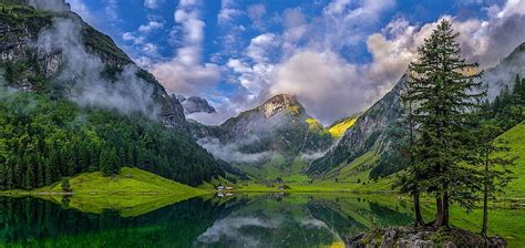 HD wallpaper: mountain and trees, photography, landscape, nature ...