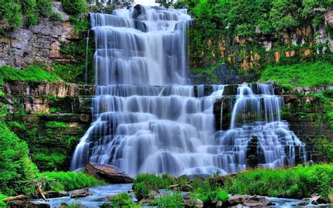 Beautiful Waterfall Wallpapers - Wallpaper Cave