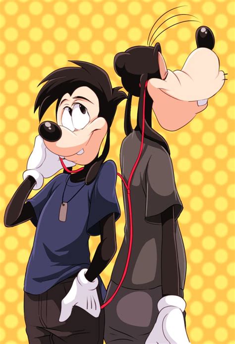 Goofy And Max by Natsuki Minami [©2013] | Disney characters goofy ...