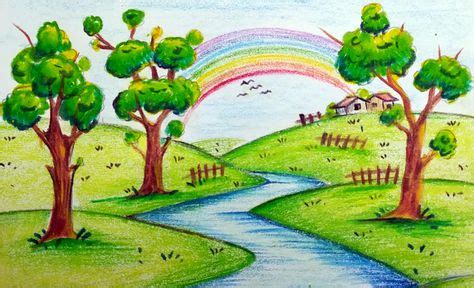 10+ Best scenery drawing for kids ideas | scenery drawing for kids ...