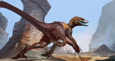 Deinonychus antirrhopus by Carlo-Arellano on DeviantArt