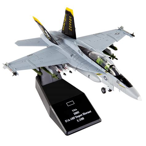 Buy Busyflies Fighter Jet Model 1:100 F/A-18 Hornet Strike Fighter ...